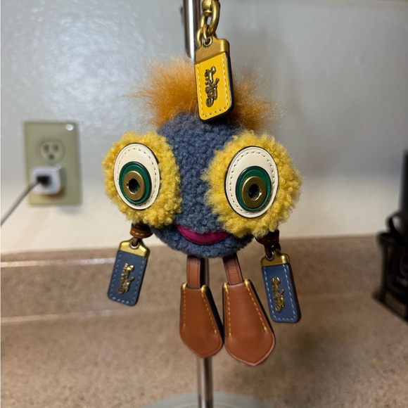 Coach Coachies Sparkie Bag Charm - Picture 1 of 2